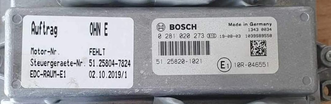 Calculator camion MAN Bosch EDC MAN euro 6 51.25804-7824,