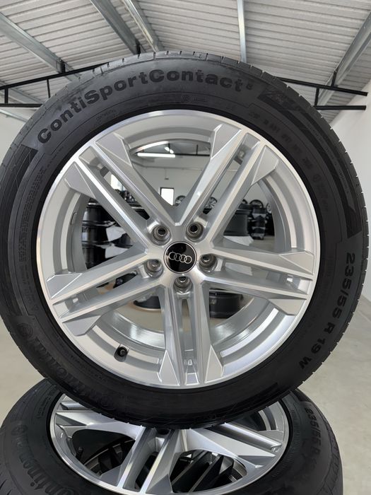 Jante Audi Q5 R19 Originale FY Continental de vara 80%