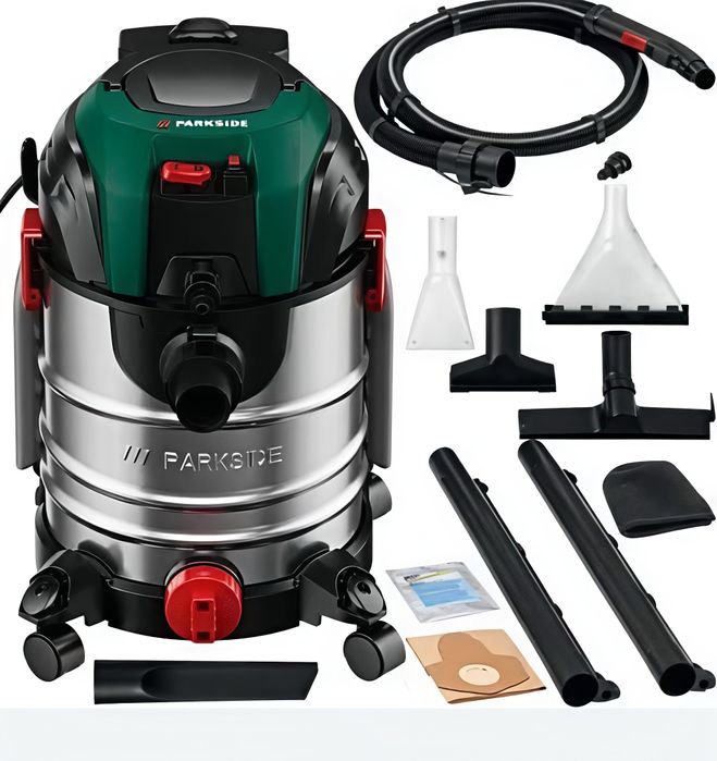 Aspirator Parkside injecție - extracție (nou, sigilat, garanție 3 ani)