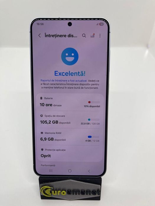 Telefon mobil Samsung Galaxy S25, Dual SIM, 12GB RAM, 128GB, 100% -A-