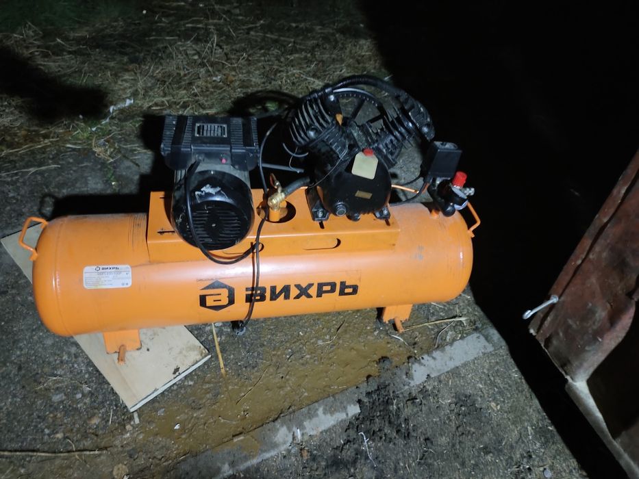Компрессор Вихрь 100л, 10 бар