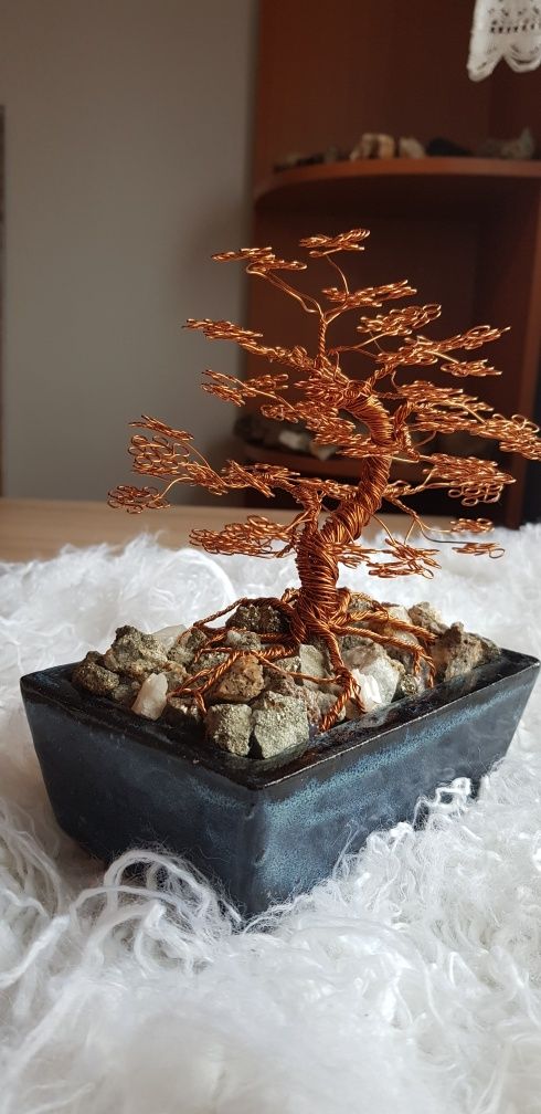 Bonsai handmade din sârmă