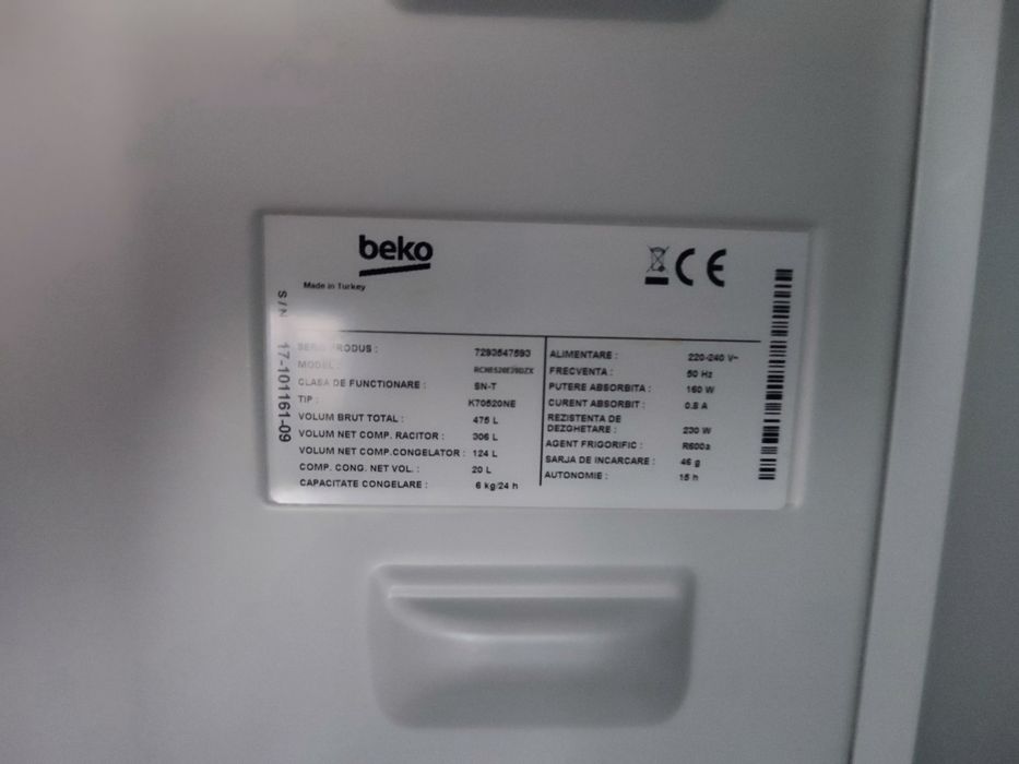 Combina frigorifica Beko