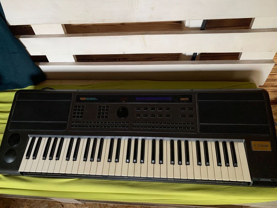 Orgă Keyboard Gem WS2 vintage