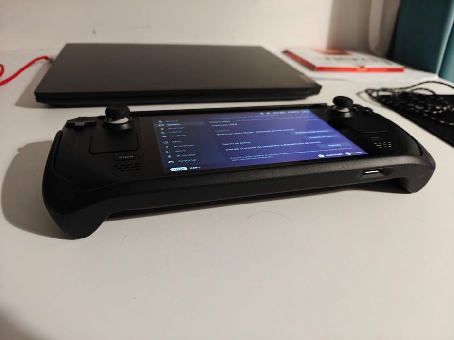 Valve Steam Deck – stare impecabilă, folosit foarte puțin