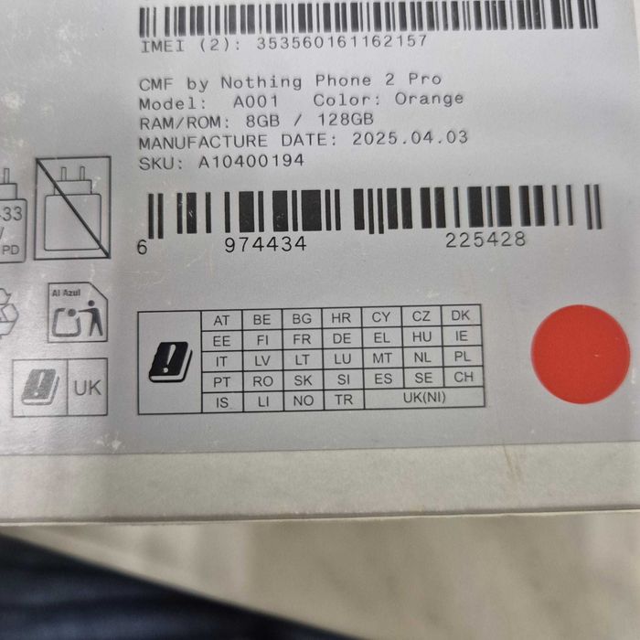 Telefon Nothing CMF Phone 2 Pro Red 2/8 Nou Cutie Zeus Amanet 33992