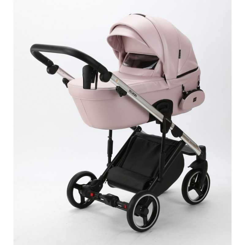 Carucior Bebelusi 3 in 1 Lumi Air Adamex Deluxe Roz ( kit complet )