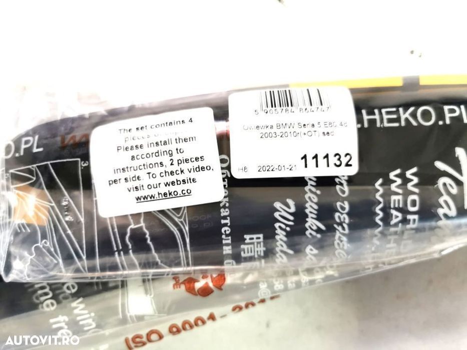 Paravanturi Heko BMW Seria 5 E60 2003-2010