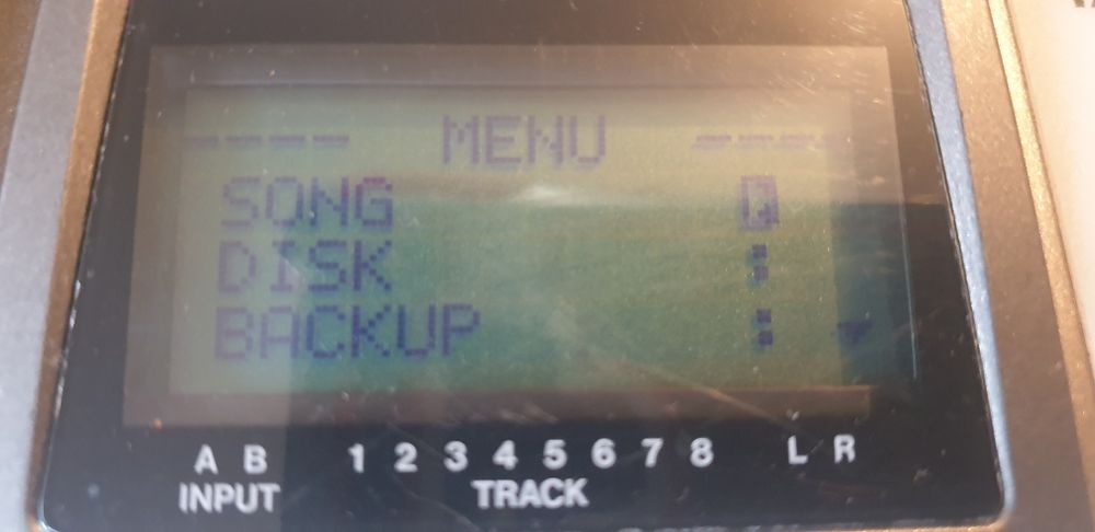 Tascam dp-01FX digital record