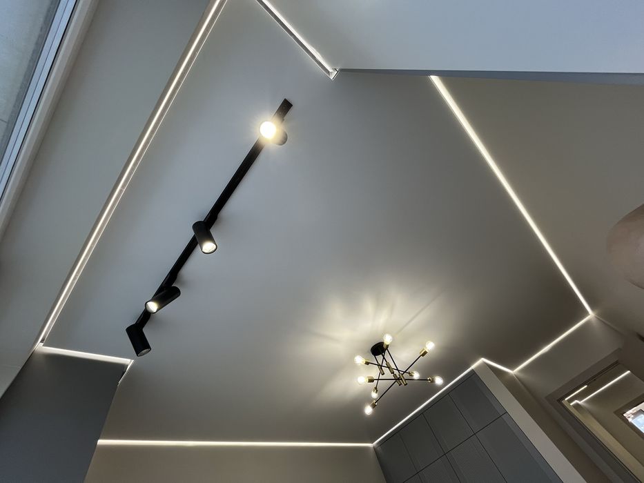 Натяжные потолки 1500, Слив воды Ремонт КАСПИ РАССРОЧКА