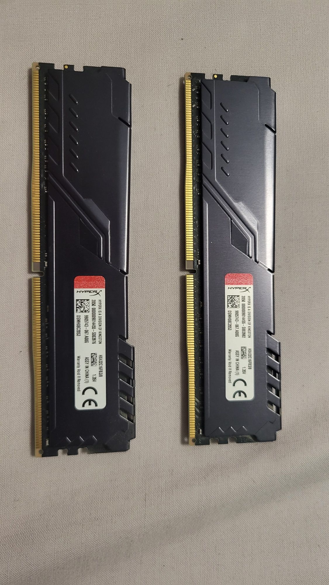 RAM Hyperx Fury 16gb (2x8) 3200mhz ddr4