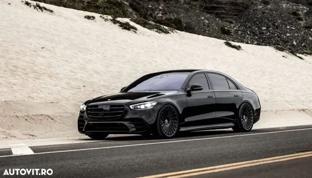 Jante Mercedes R21 S class W222 ML GLE GLC GLS W221 R Class GL W213 roti mercedes r21 cu anvelope vara/iarna 245-255-275-315 -285