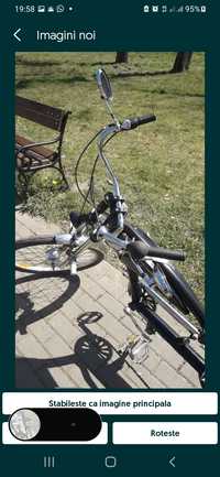 Bicicleta chopper electrica .