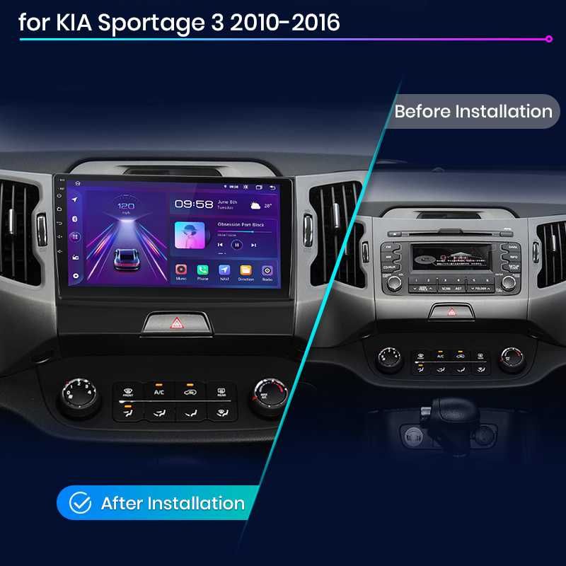 Мултимедия Android за KIA Sportage 3 2010г-2016