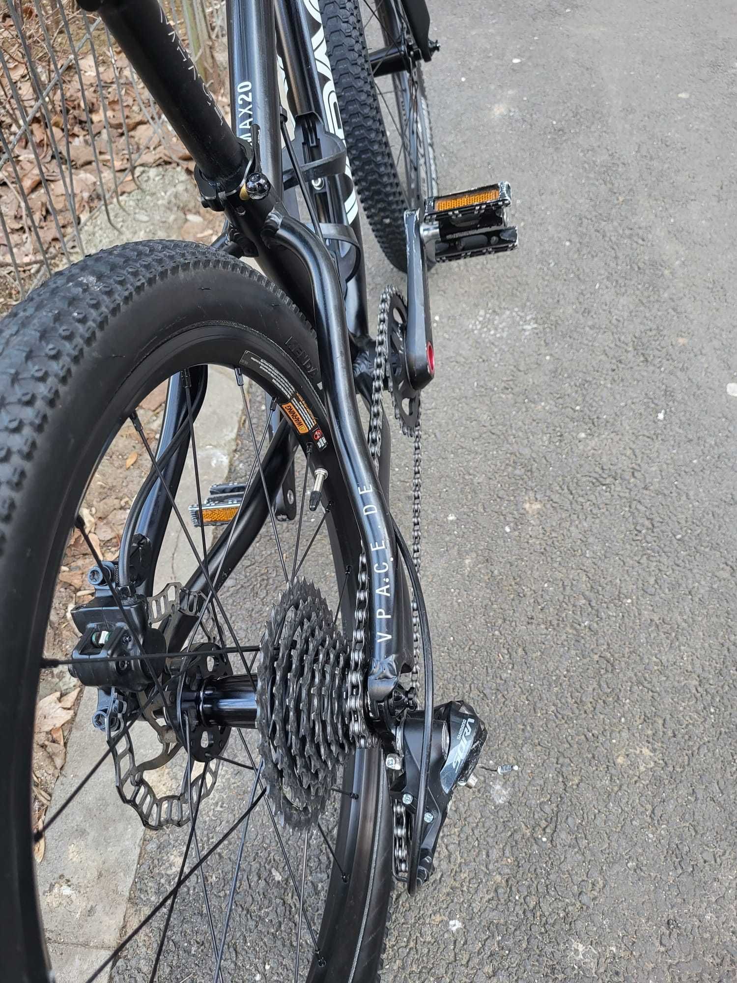 Bicicleta Copii VPACE MAX20, furca de carbon roti 20 inch, ~7kg