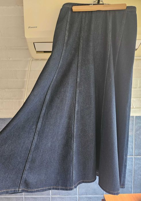 Fusta denim Massimo Dutti / marimea 38 / NOUA, CU ETICHETA