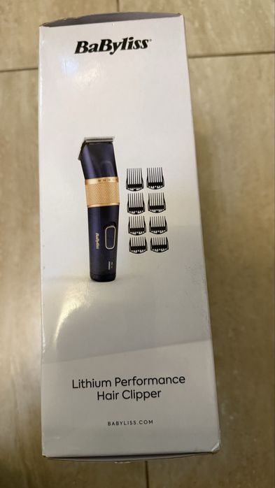 Aparat Tuns Babyliss profesional  acumualtor litiu nou sigilat