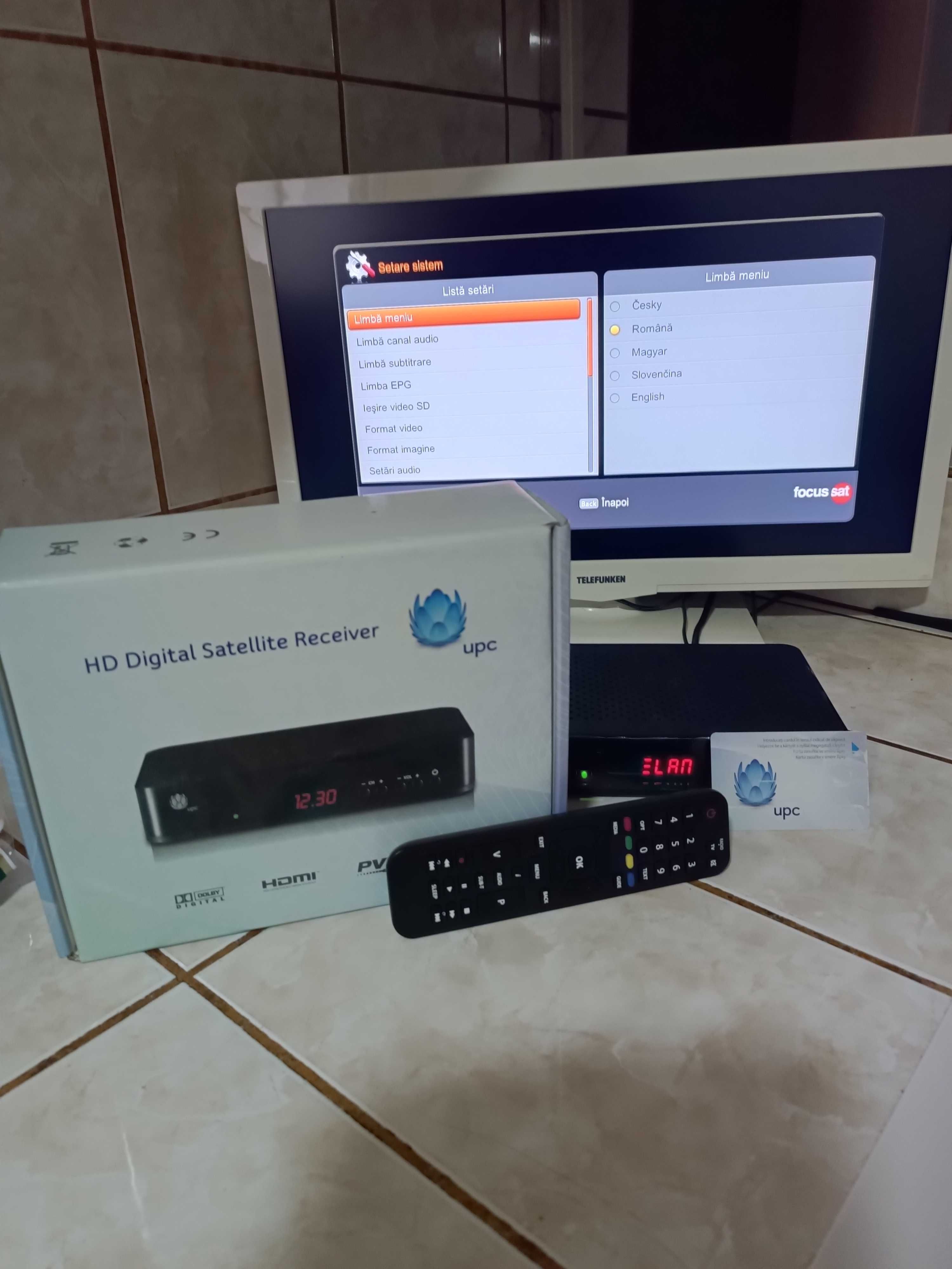 Receptor satelit Full Hd Focusat