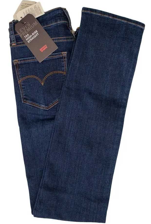 Джинсы женские "Levis 724", демисезонные