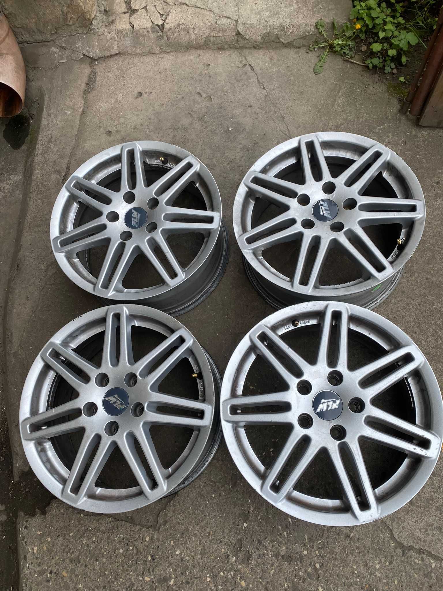 Jante aliaj VW, AUDI, SKODA SEAT, R16, 5x112  7J,  ET41, set