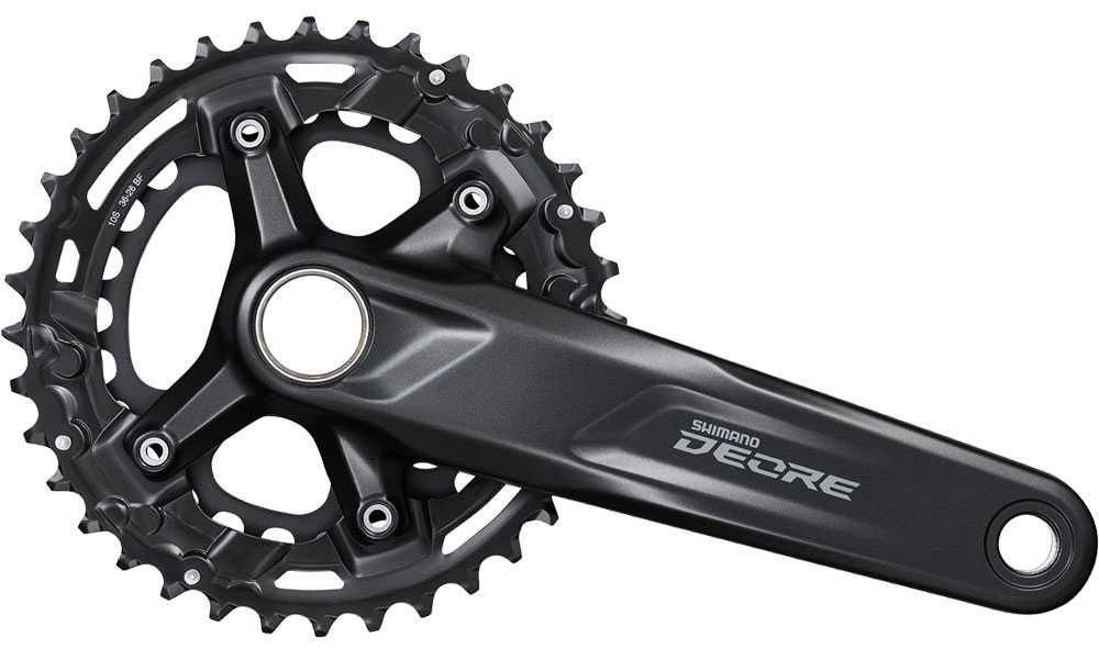 НОВИ Курбели SHIMANO DEORE FC-M4100-2 10 скорости speed 36/26 колело