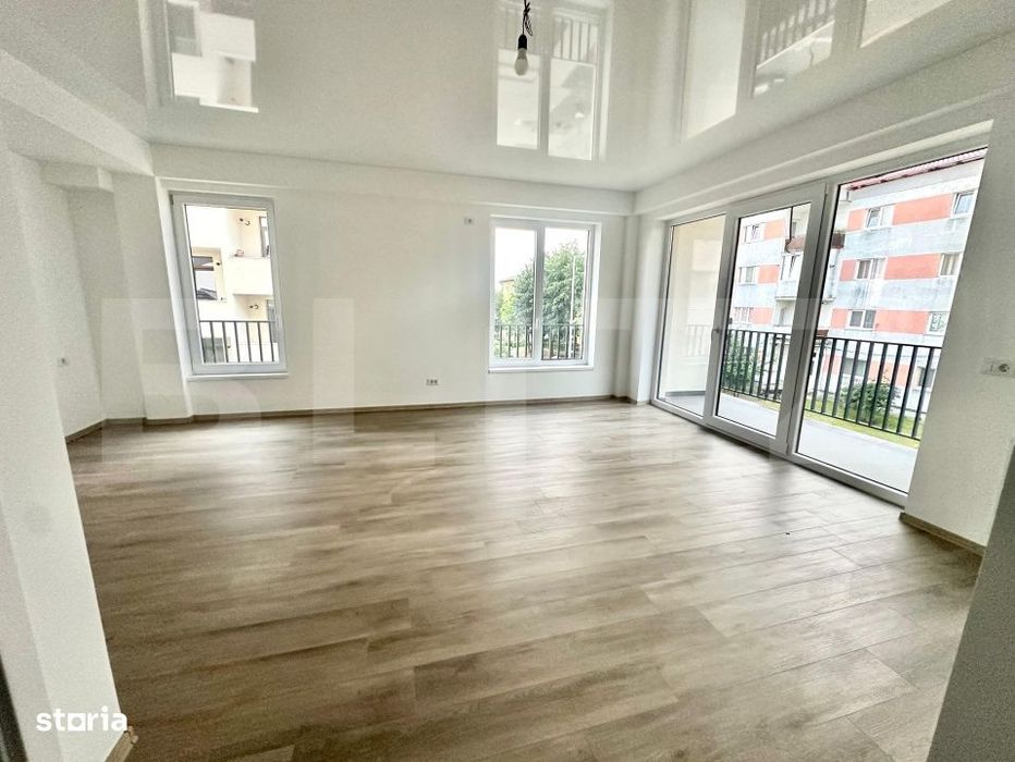 Garsoniera 33 mp,parter,bloc nou, ideala locuinta sau spatiu birouri