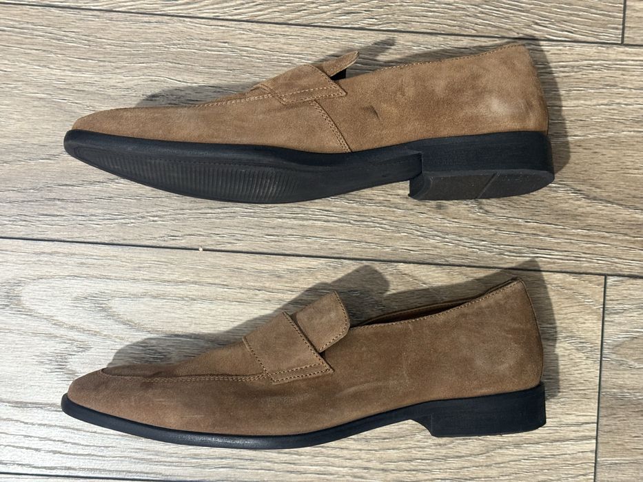 Mocasini piele intoarsa