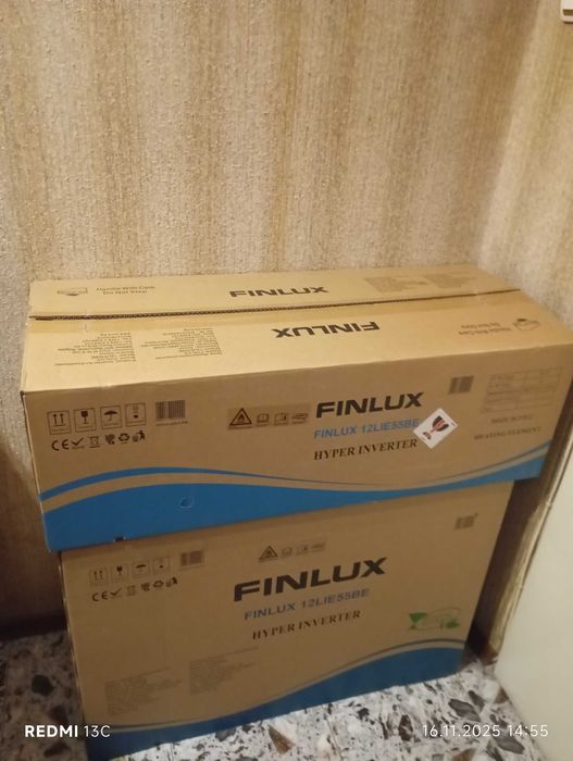 Климатик Finlux 12LIE55BE ЧистоНов!
