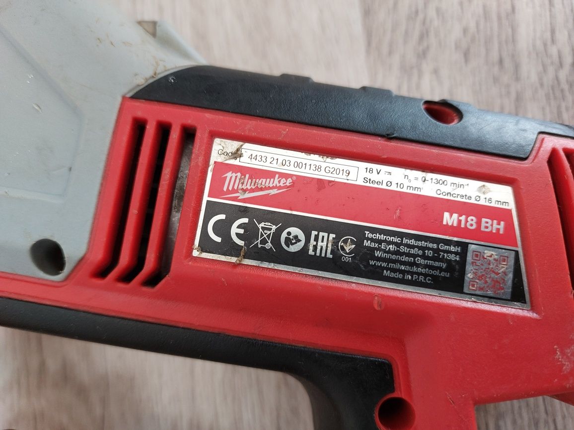 Rotopercutor milwaukee M18 BH, 1.2 jouli, stare perfectă