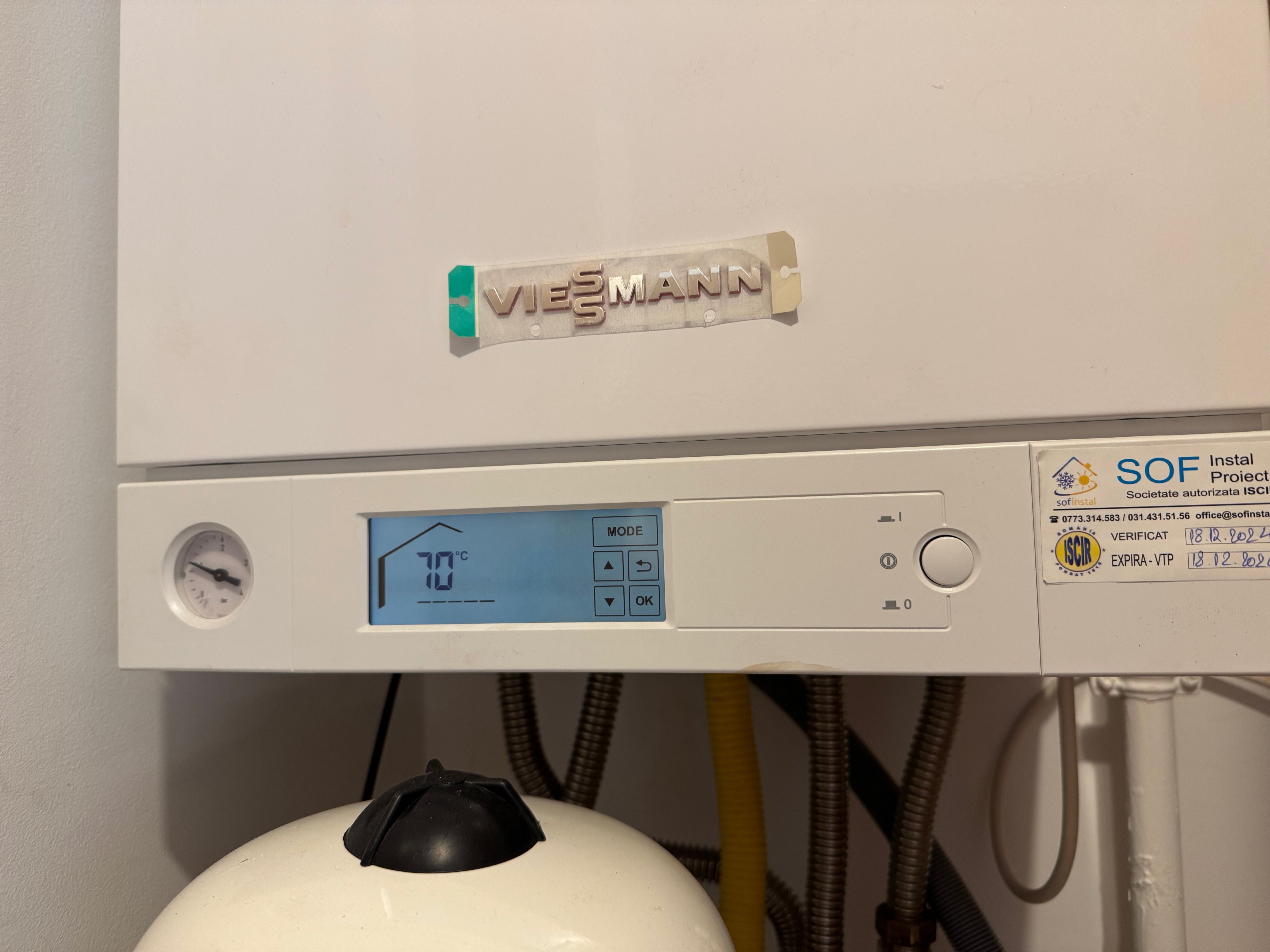 Centrala Viessmann cu boiler