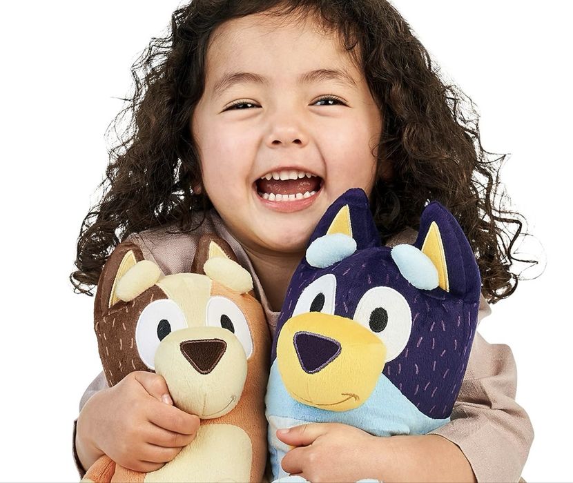 Плюшена играчка Bluey Bingo 40cm, Блуи и Бинго плюшени играчки