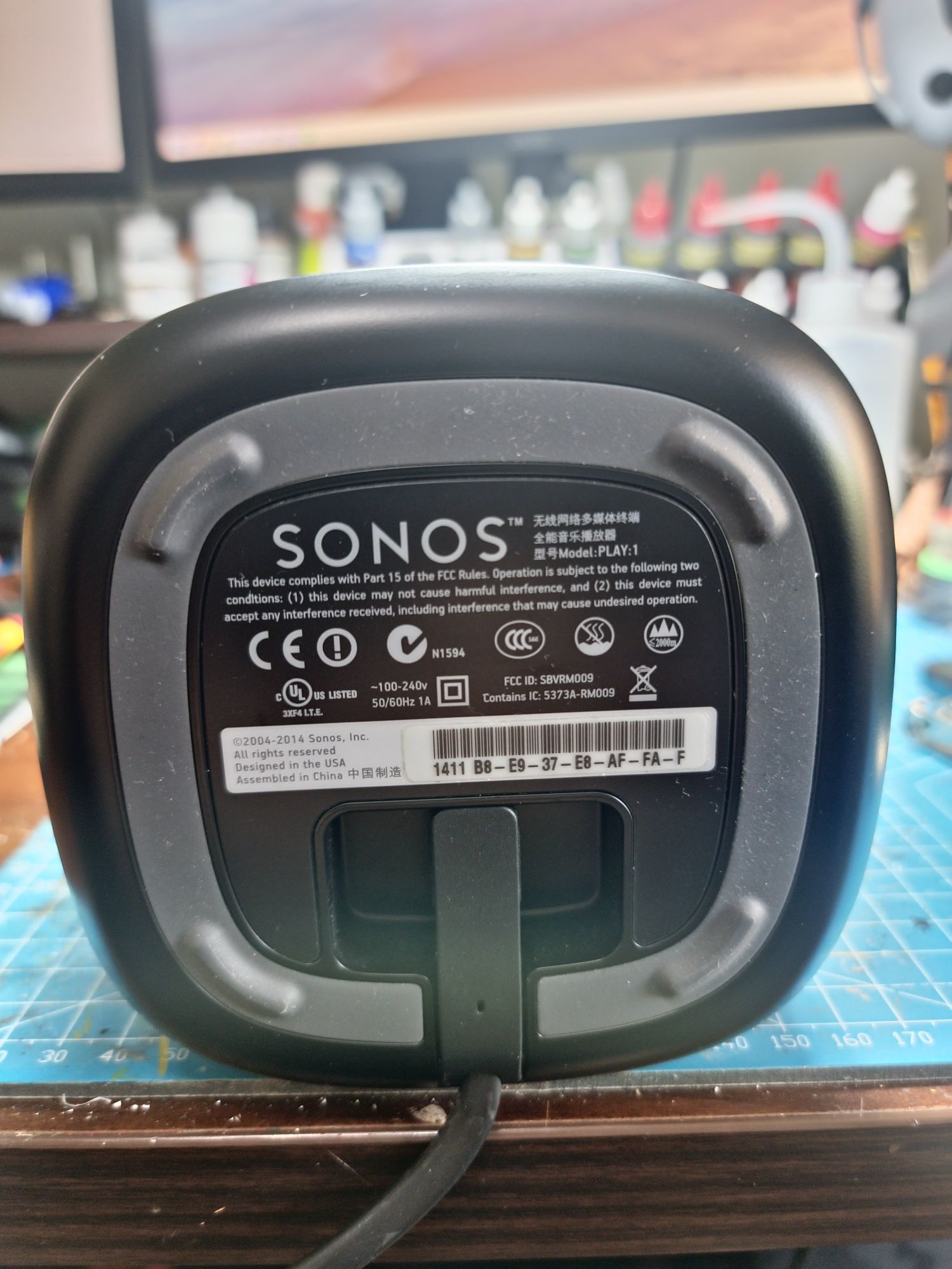 Sonos Play:1 колони черна