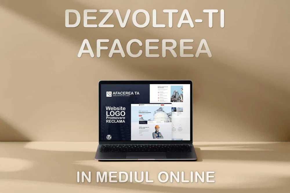 Site / Website - Magazin Online - Logo PENTRU AFACEREA TA