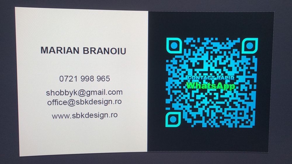 Facem grafica pentru meniuri pliante afise carti de vizita