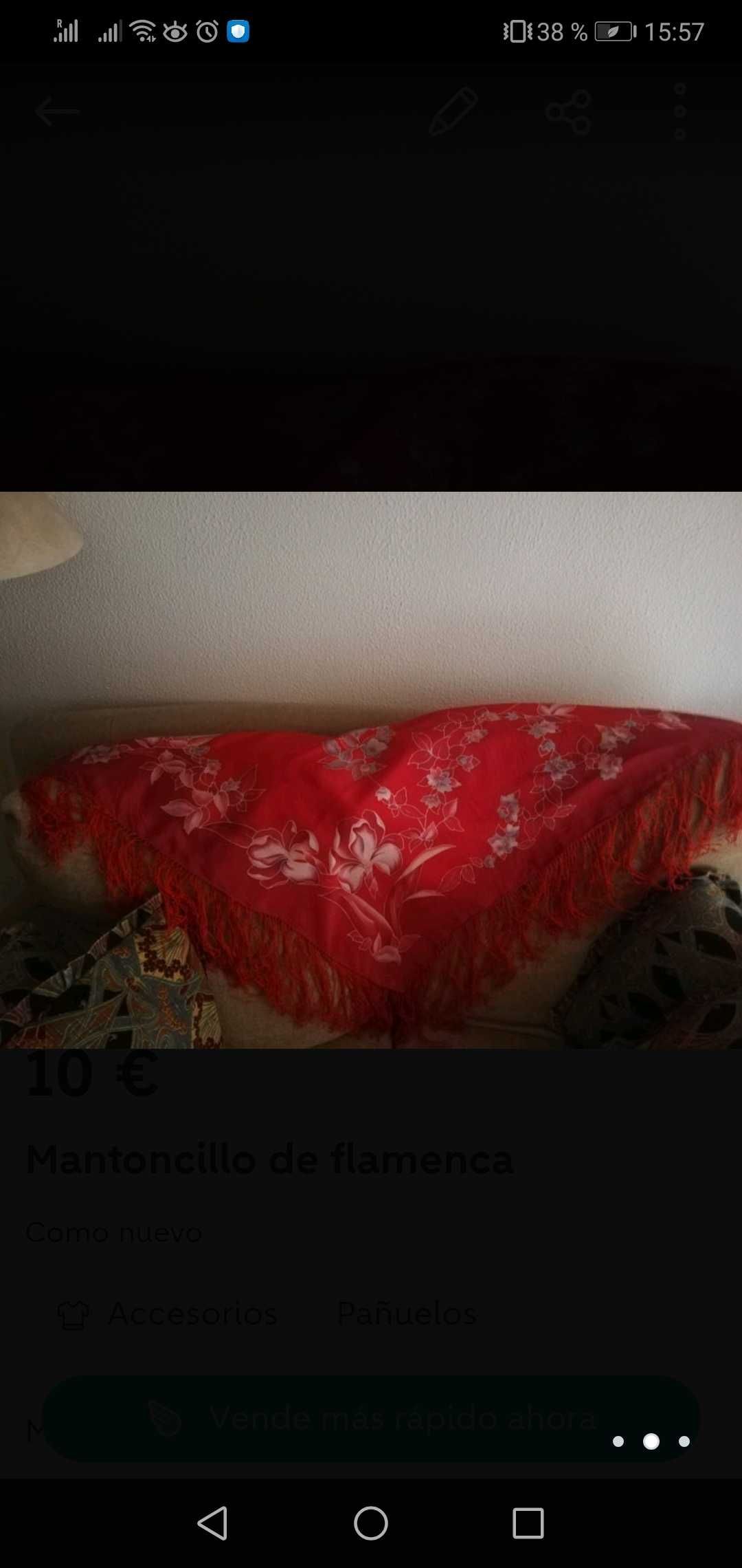 Шал тип Flamenca