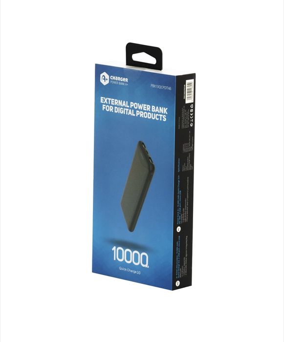 Външна батерия A+, 10.000 mAh