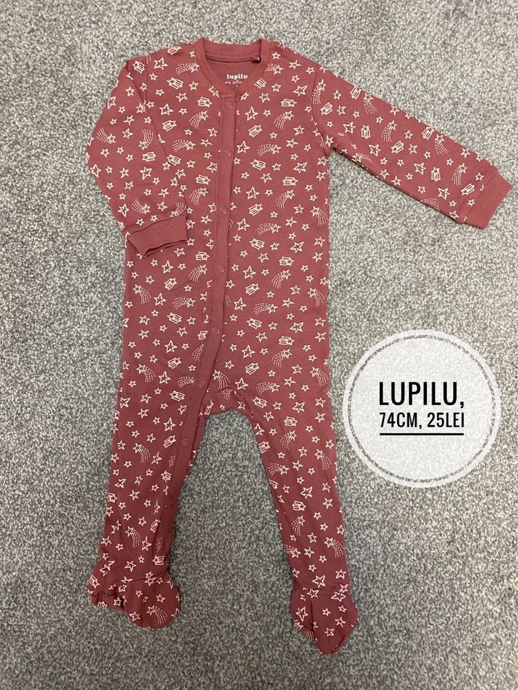 Salopetă pijama, 74 cm