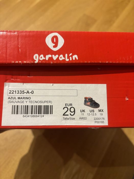 Обувки Garvalin 29 номер