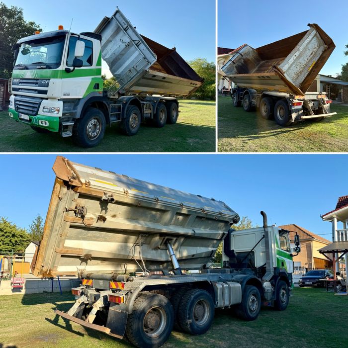 DAF CF 85-460 8x4 | 2009 | Basculabil 3 parti