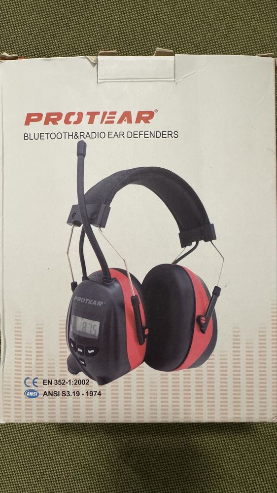 Антифони Protear bluetooth & radio