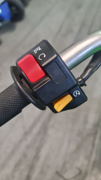 Cross 110cc kawasaki semiautomat pentru copii