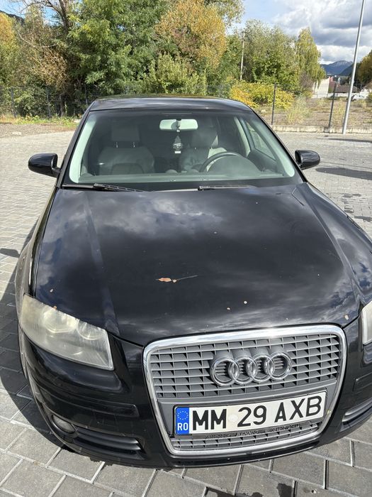 Vând Audi A3 8p, black, an 2008