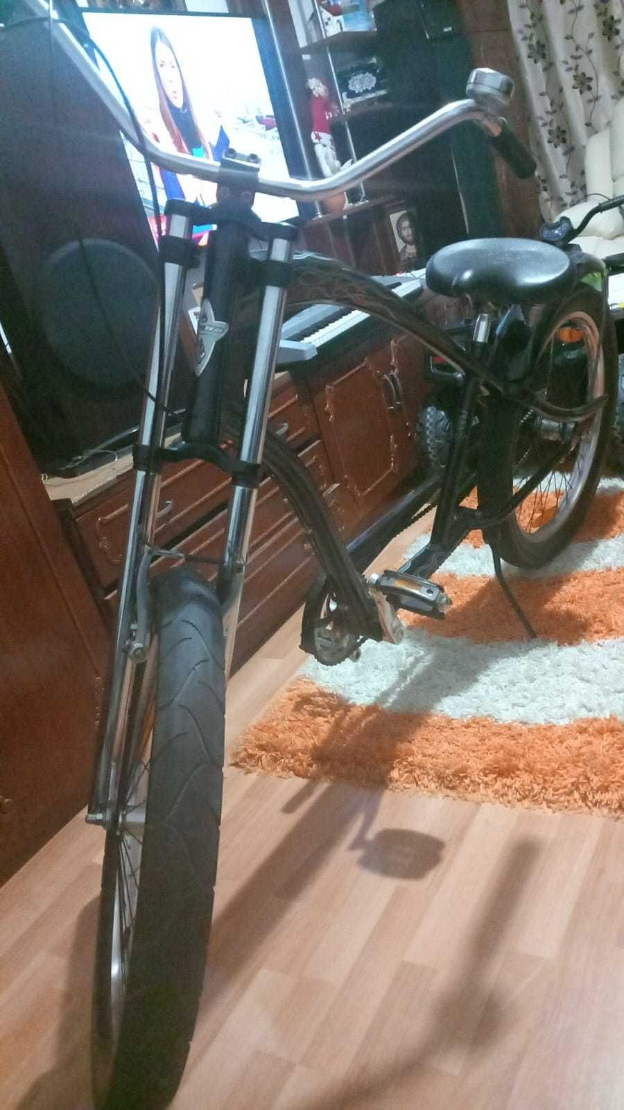 Bicicleta cruiser chopper Electra Ghost Rider - editie limitata