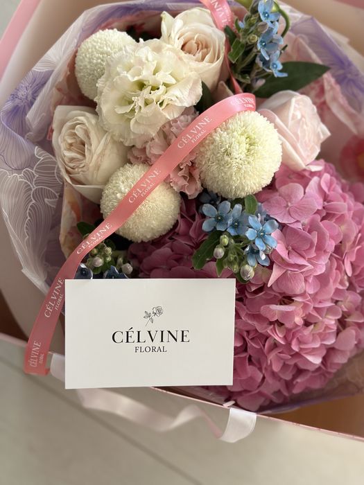 Свежие цветы для подарок celvine flowers
