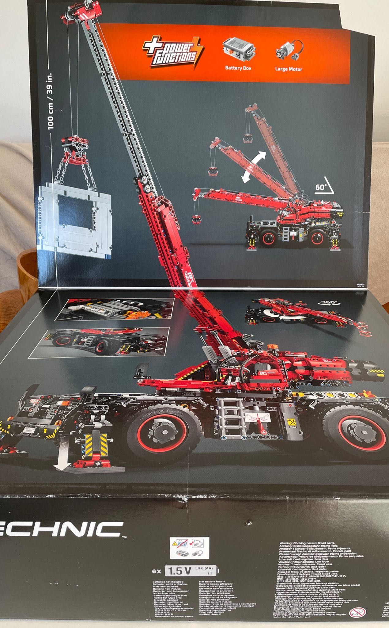 Lego Technic: Rough Terrain Crane (42082) Sigilat