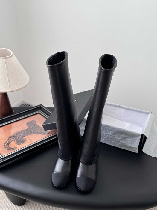 Cizme Chanel -piele naturala 100% premium prezentare completa