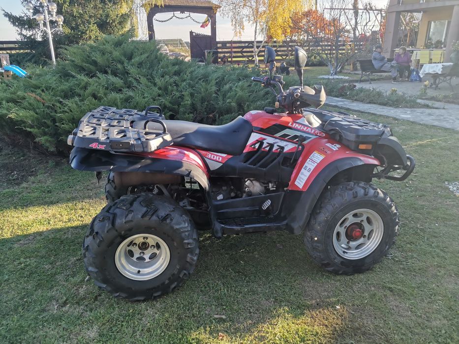 Vând doua atv  linhai 300
