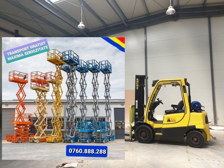 Stivuitor de inchiriat transport gratuit 24/24