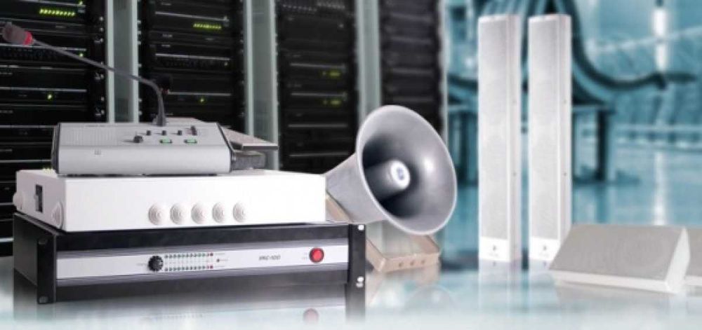 Установка речевого оповещения под ключ!