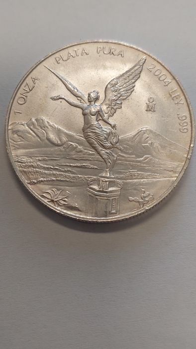 Сребърна Монета Onza Plata Pura 2004 грамаж 31.19 гр. чистота 999